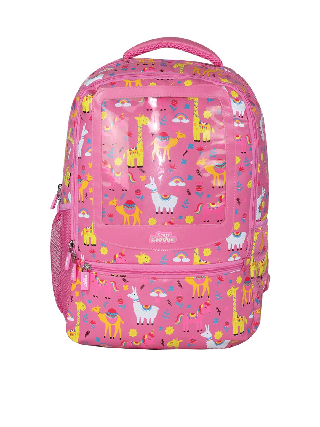 

Smily Kiddos Unisex Kids Graphic Printed Small Backpack, Pink