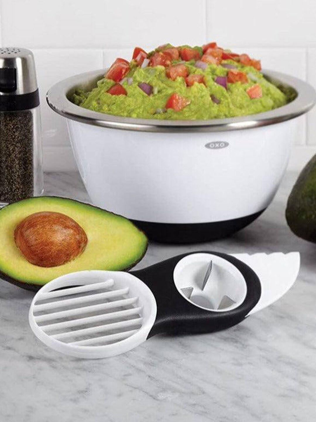 

OXO White Good Grips 3-In-1 Avocado Slicer