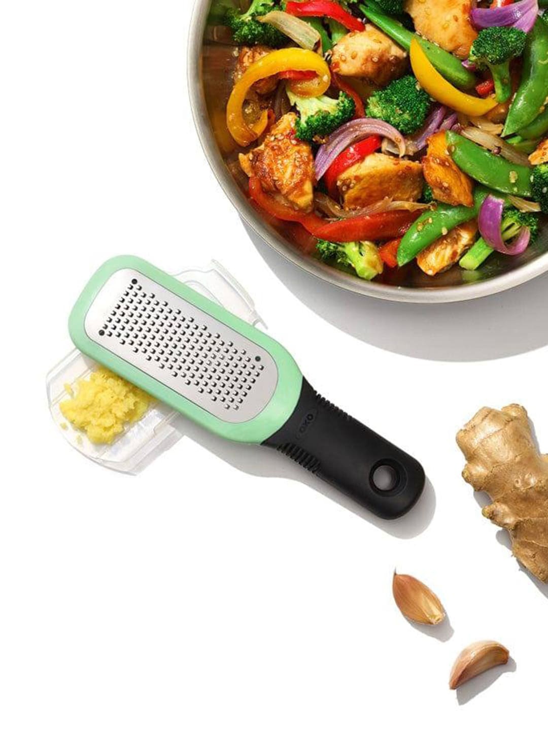 

OXO Stainless Steel Etched Ginger & Garlic Grater