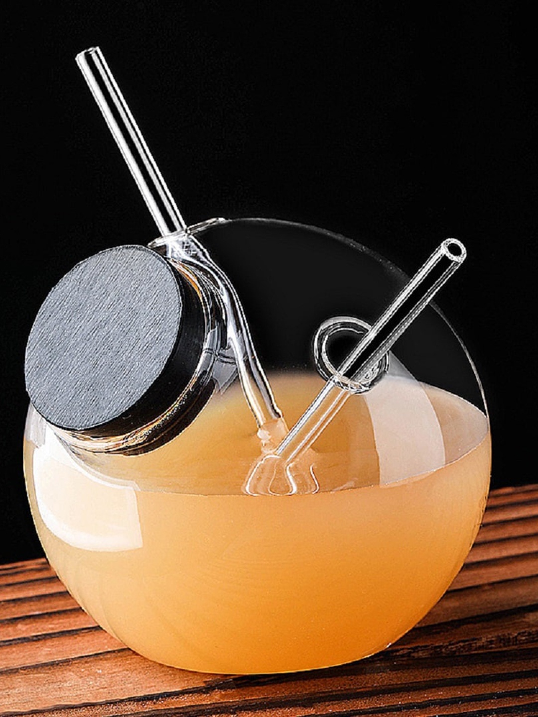 

MELBIFY Transparent Glass Fish Cocktail Bowl-1 L