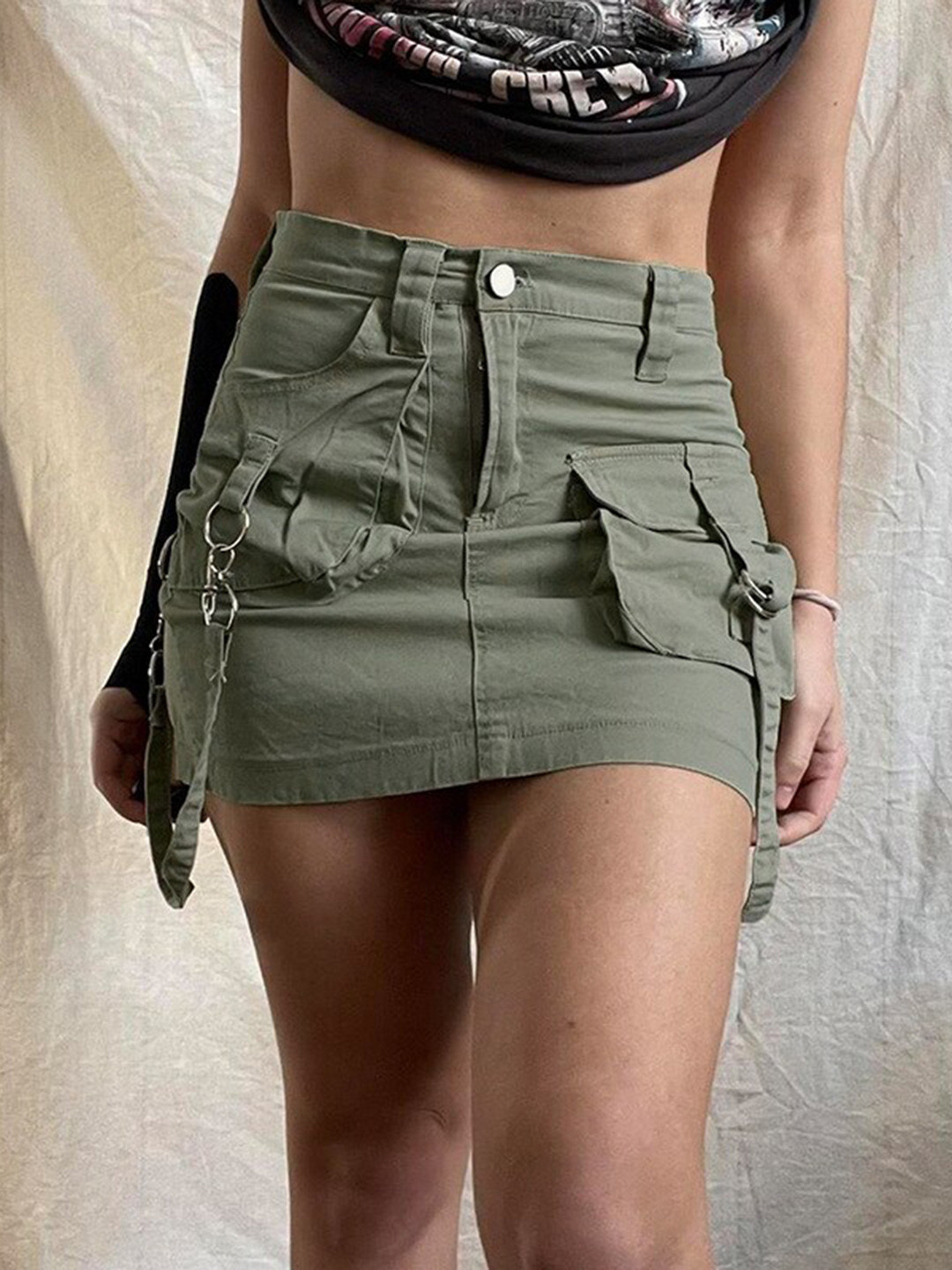 

StyleCast Pencil Mini Skirt, Green