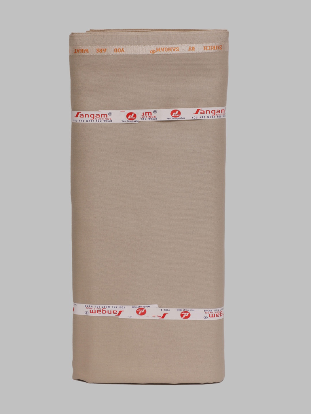 

SANGAM Men Suit Pant Clothing Fabric, Beige