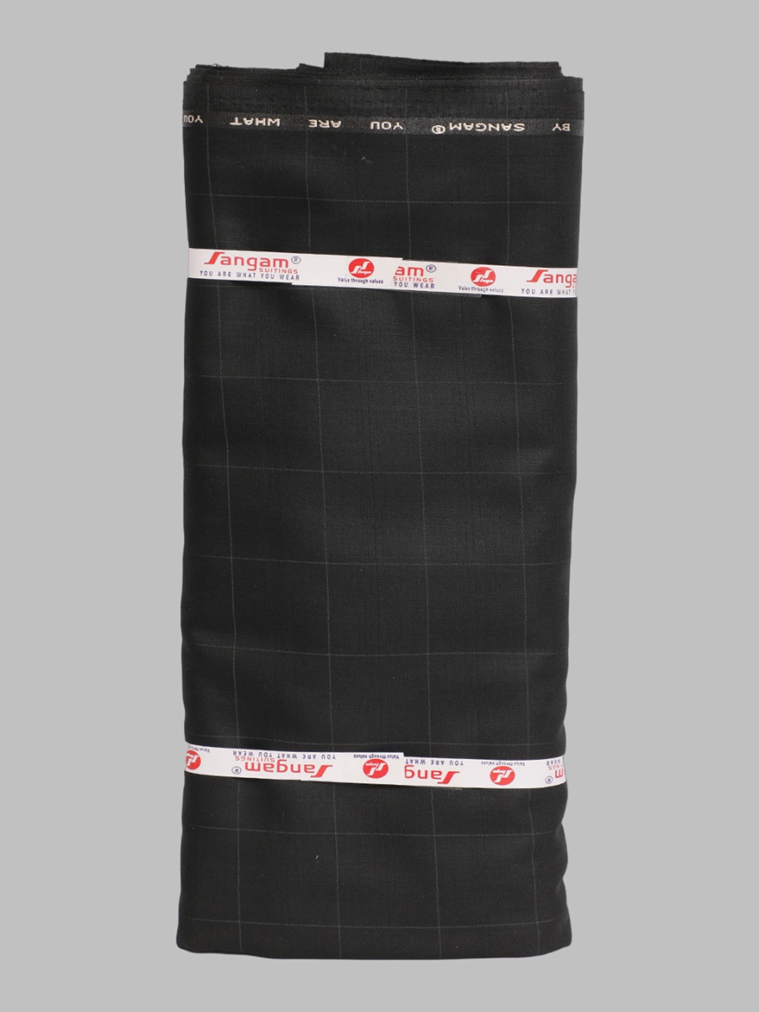 

SANGAM Men Suit Pant Clothing Fabric, Black
