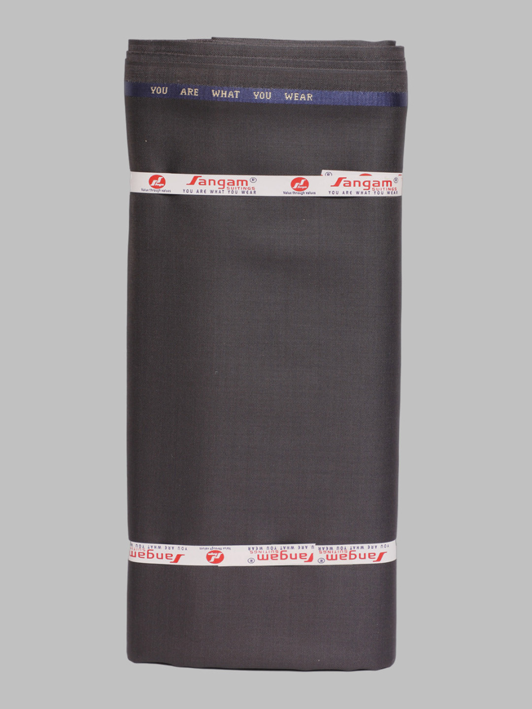

SANGAM Men Self-Design Unstitched Clothing Fabric, Brown