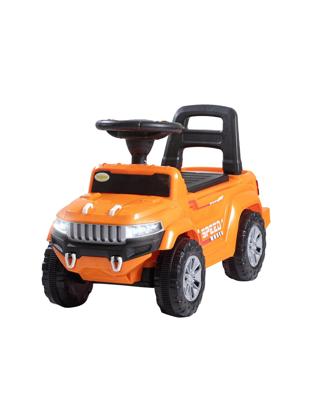 

BAYBEE Push Ride On Toy Car, Orange