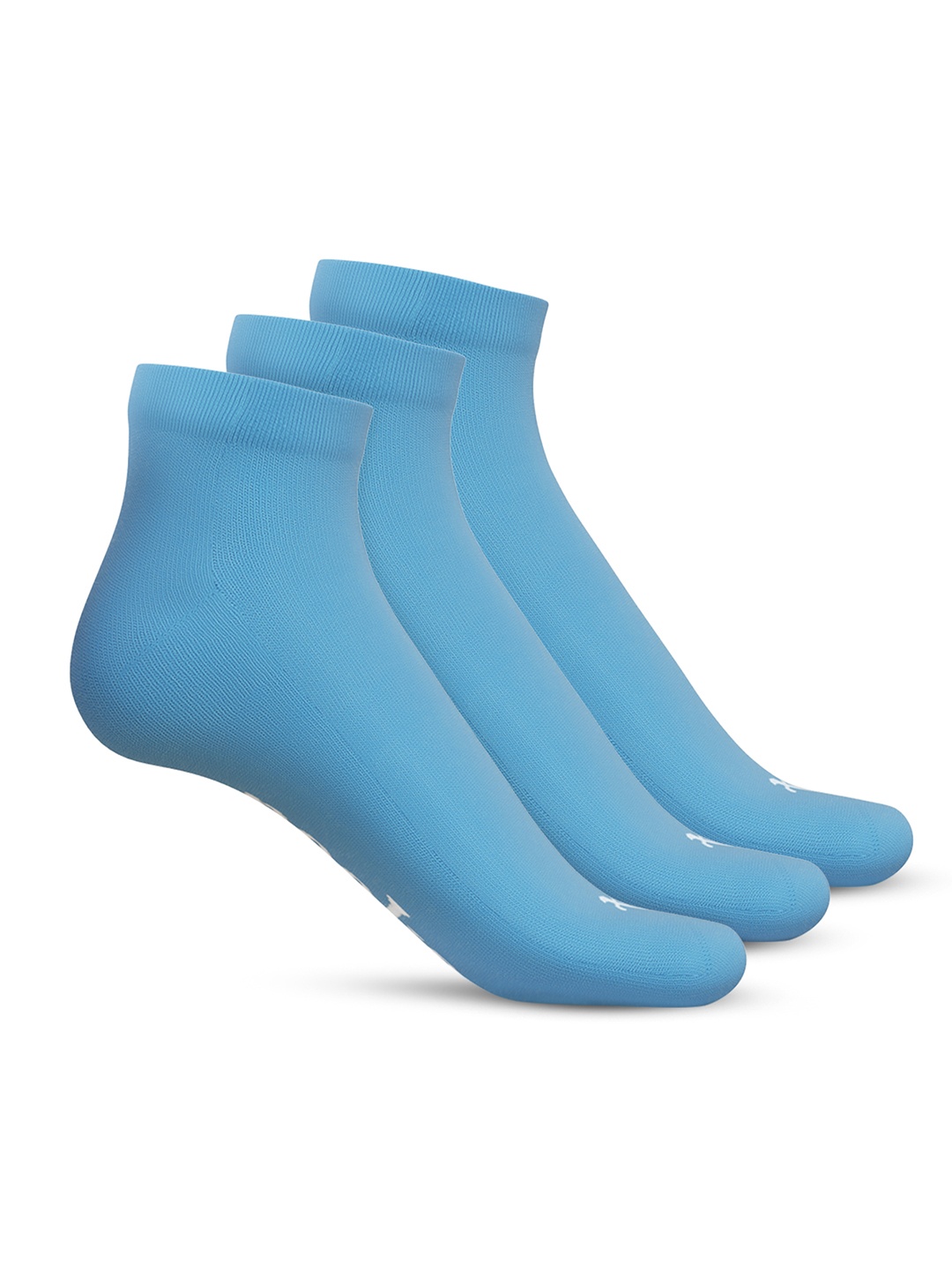 

TalkingSox Unisex Pack Of 3 Ankle Length Socks, Blue