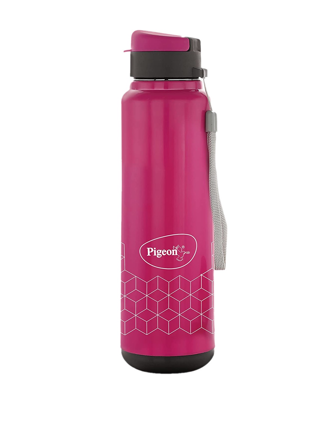

Pigeon Purple Printed Stainless Steel Leak Proof Water Sipper-600 ml