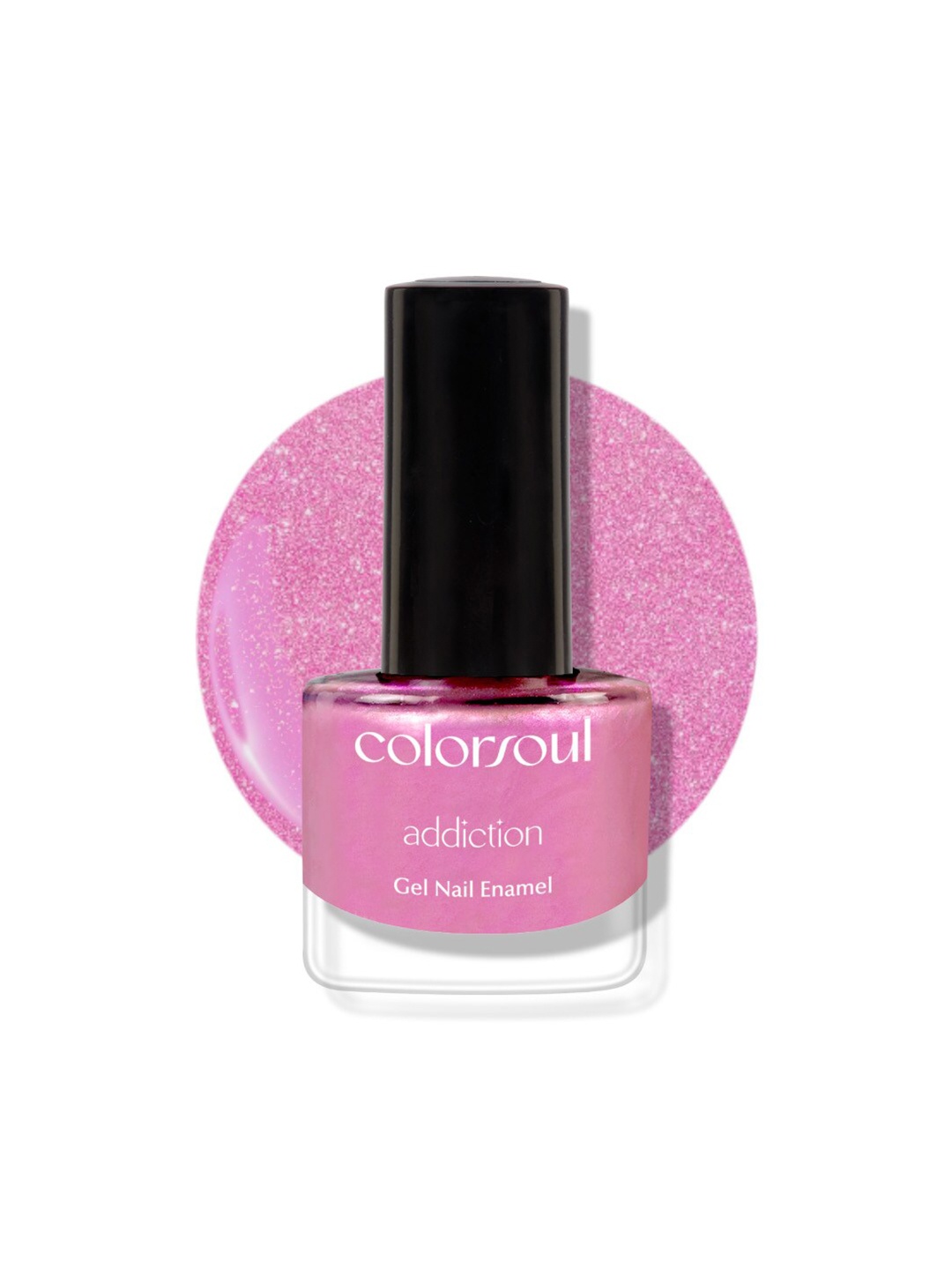

Colorsoul Addiction Gel Nail Enamel with Vitamin E & Almond Oil 8ml - Pink Dream A51