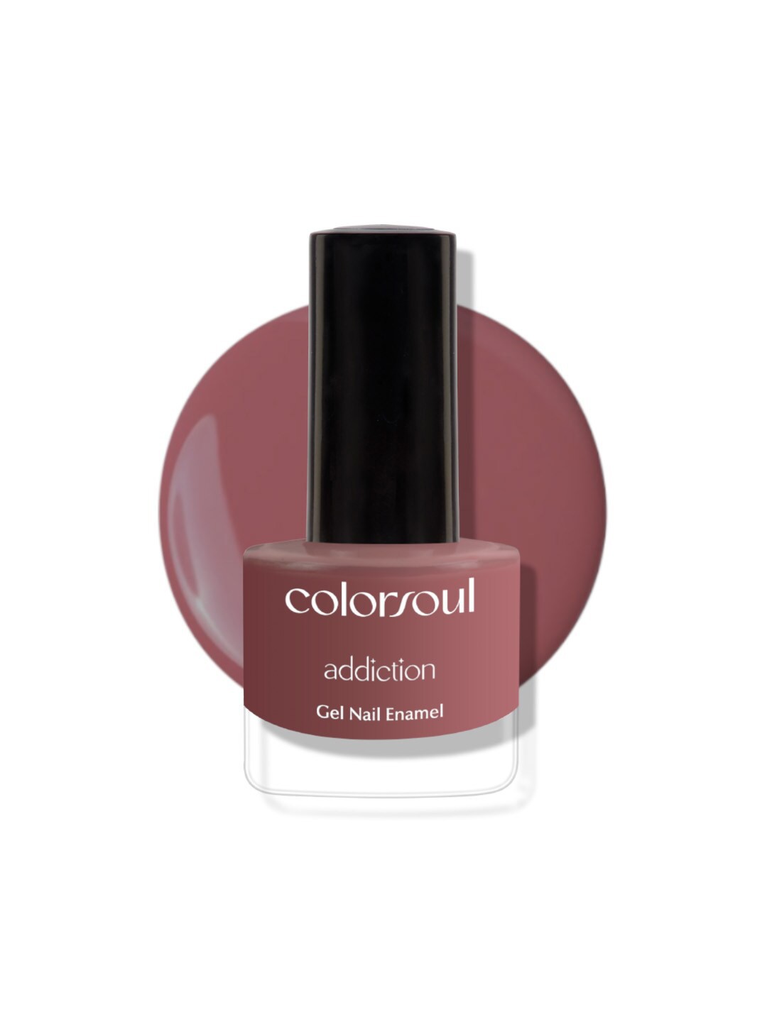 

Colorsoul Addiction Long Lasting Gel Nail Enamel- 8ml - Sugar Brown A40