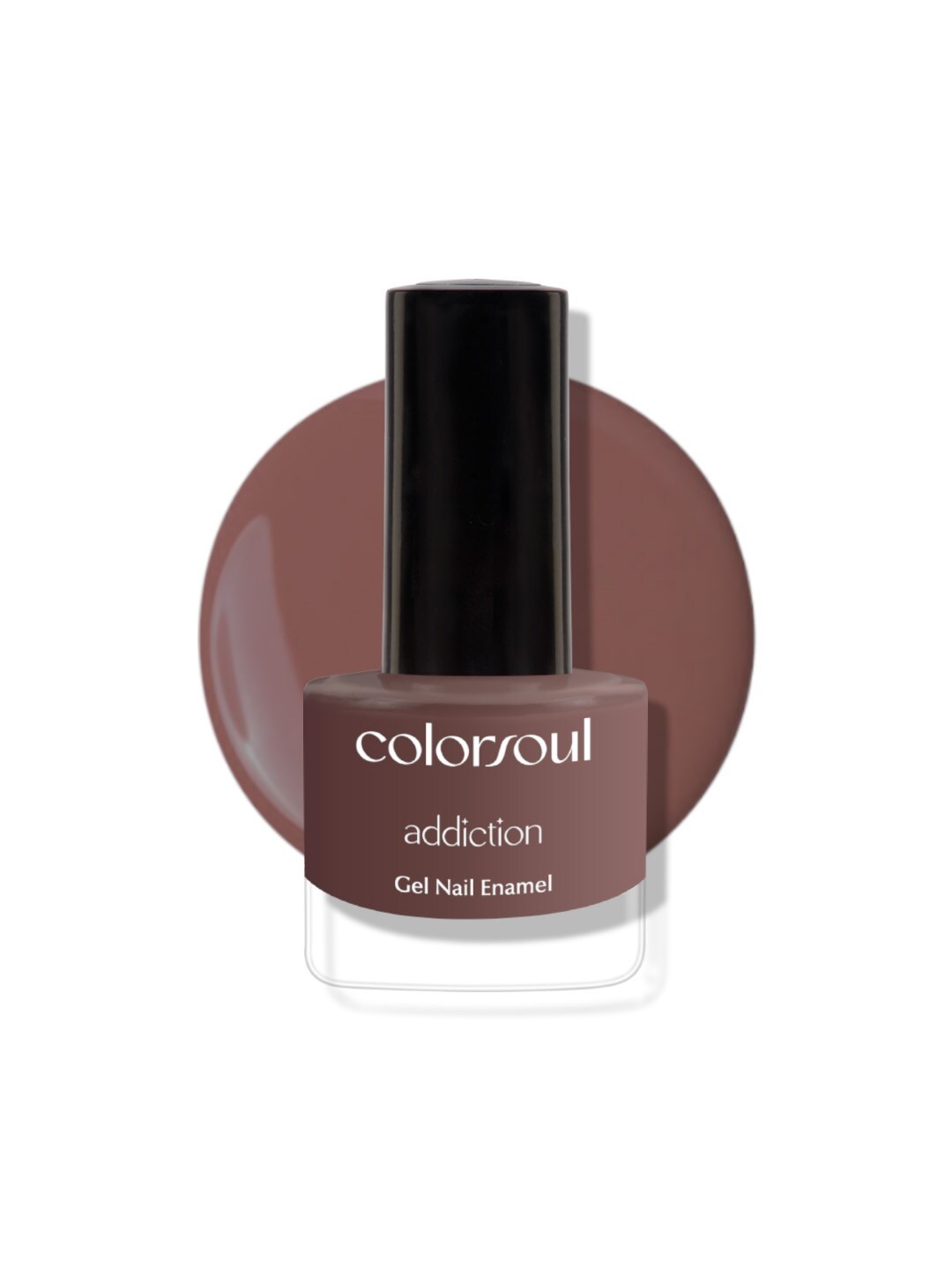 

Colorsoul Addiction Long Lasting Gel Nail Enamel 8ml - Chestnut Brown A42