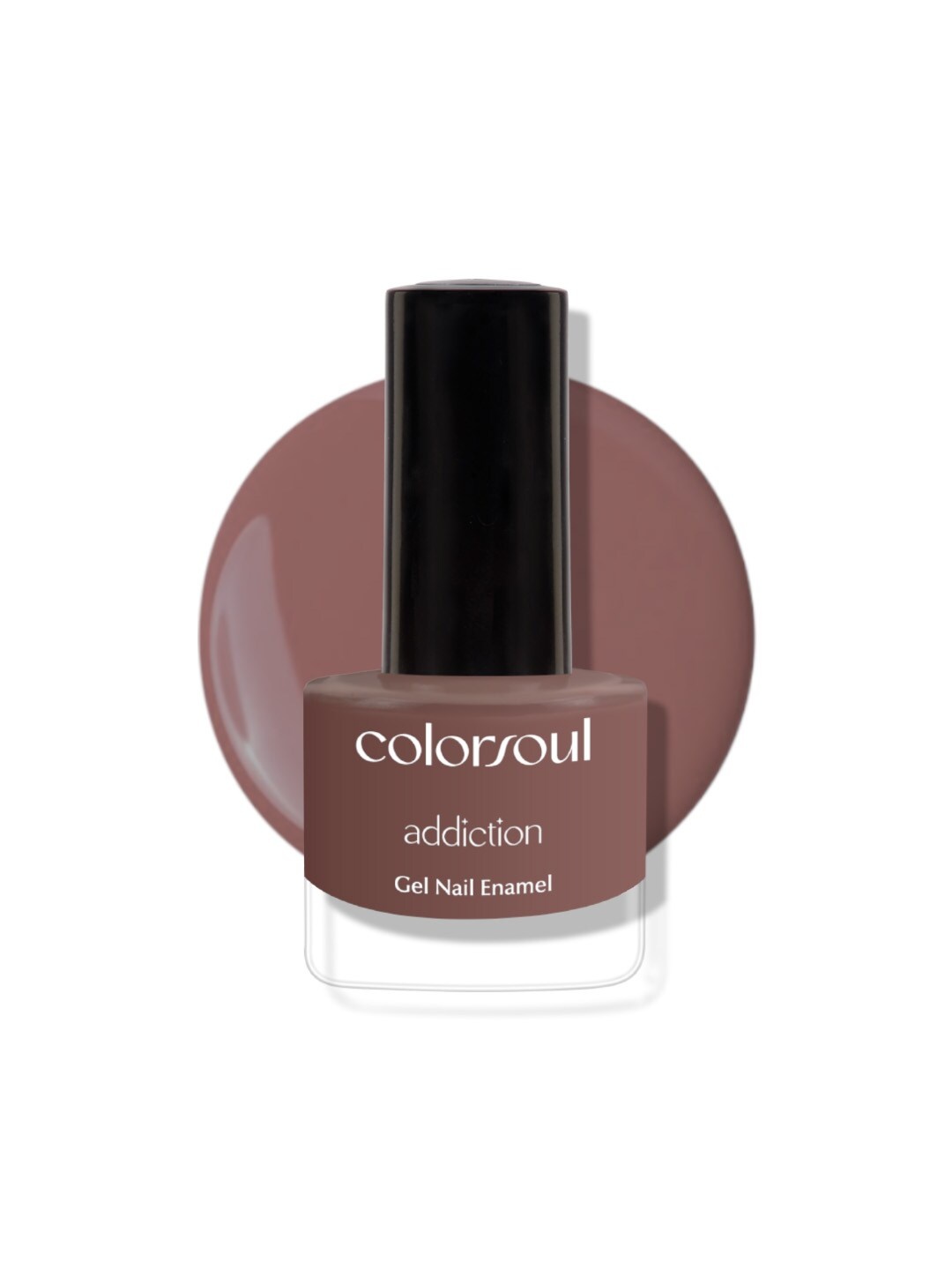 

Colorsoul Addiction Long Lasting Gel Nail Enamel 8ml - Humble Brown A41