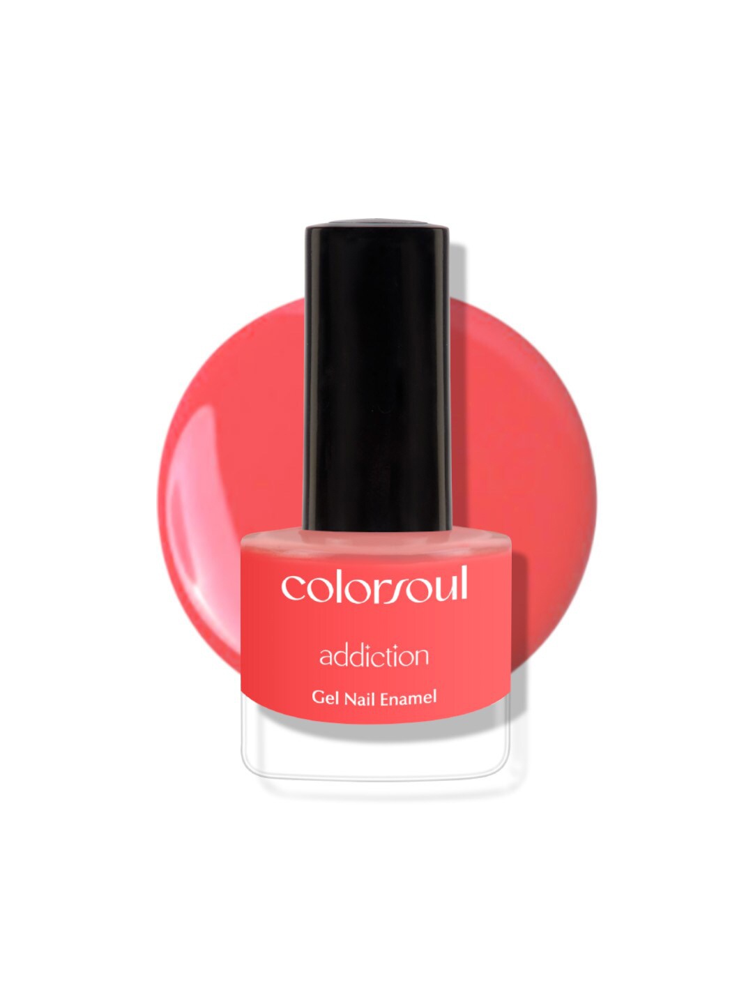 

Colorsoul Addiction Gel Nail Enamel 8ml - Coral Pink - A11