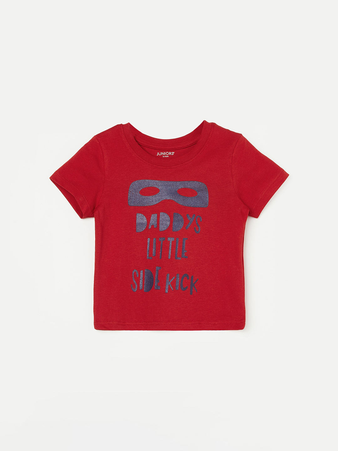 

Juniors by Lifestyle Infants Typography Printed Pure Cotton T-shirt, Red