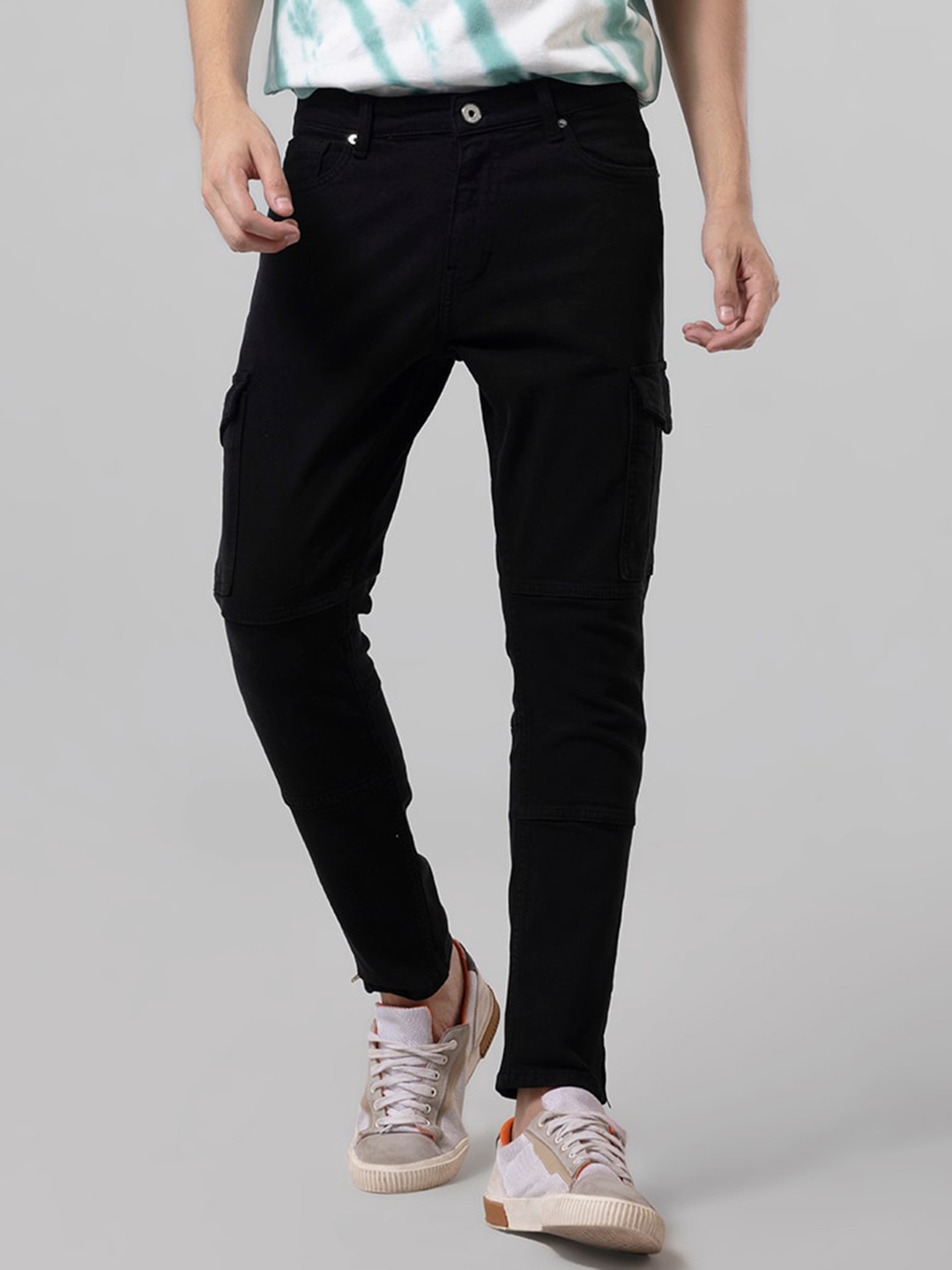 

Snitch Men Black Skinny Fit Clean Look Jeans