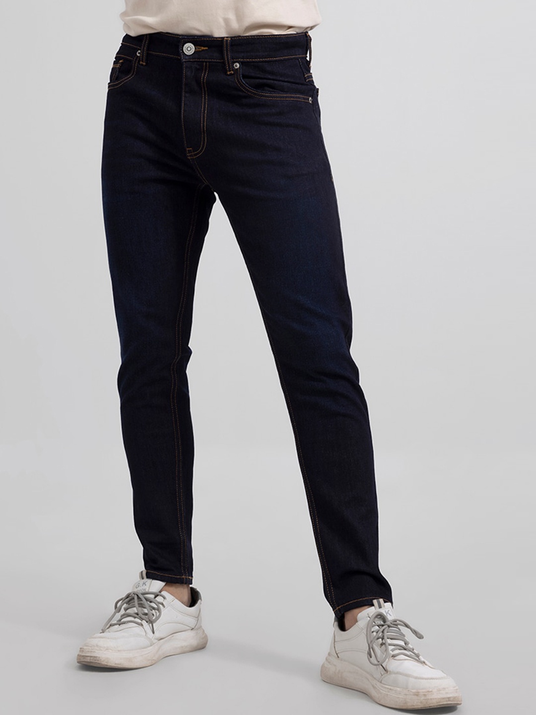 

Snitch Men Blue Clean Look Skinny Fit Stretchable Jeans