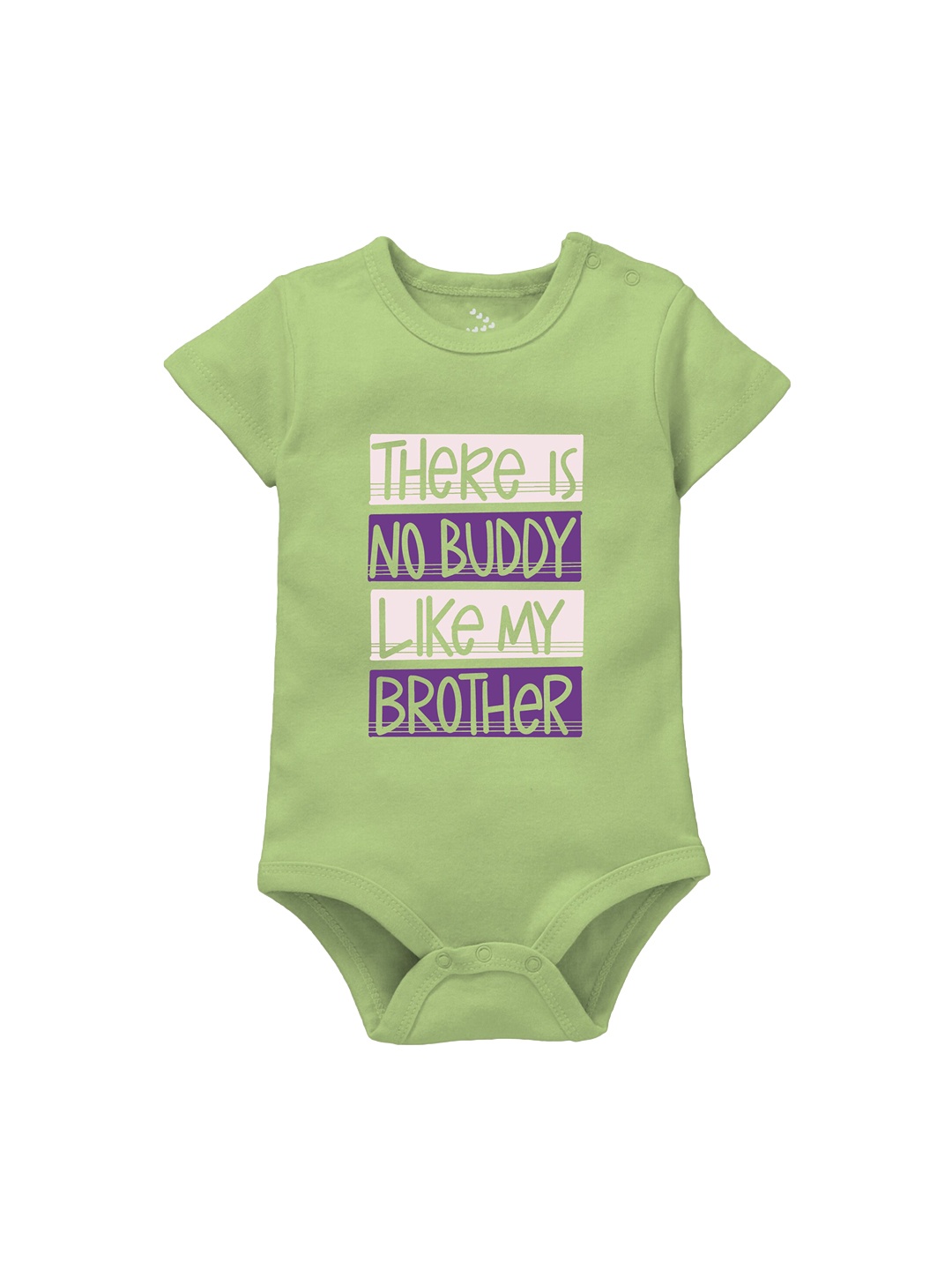 

Zeezeezoo Infants Kids Printed Pure Cotton Bodysuit, Green