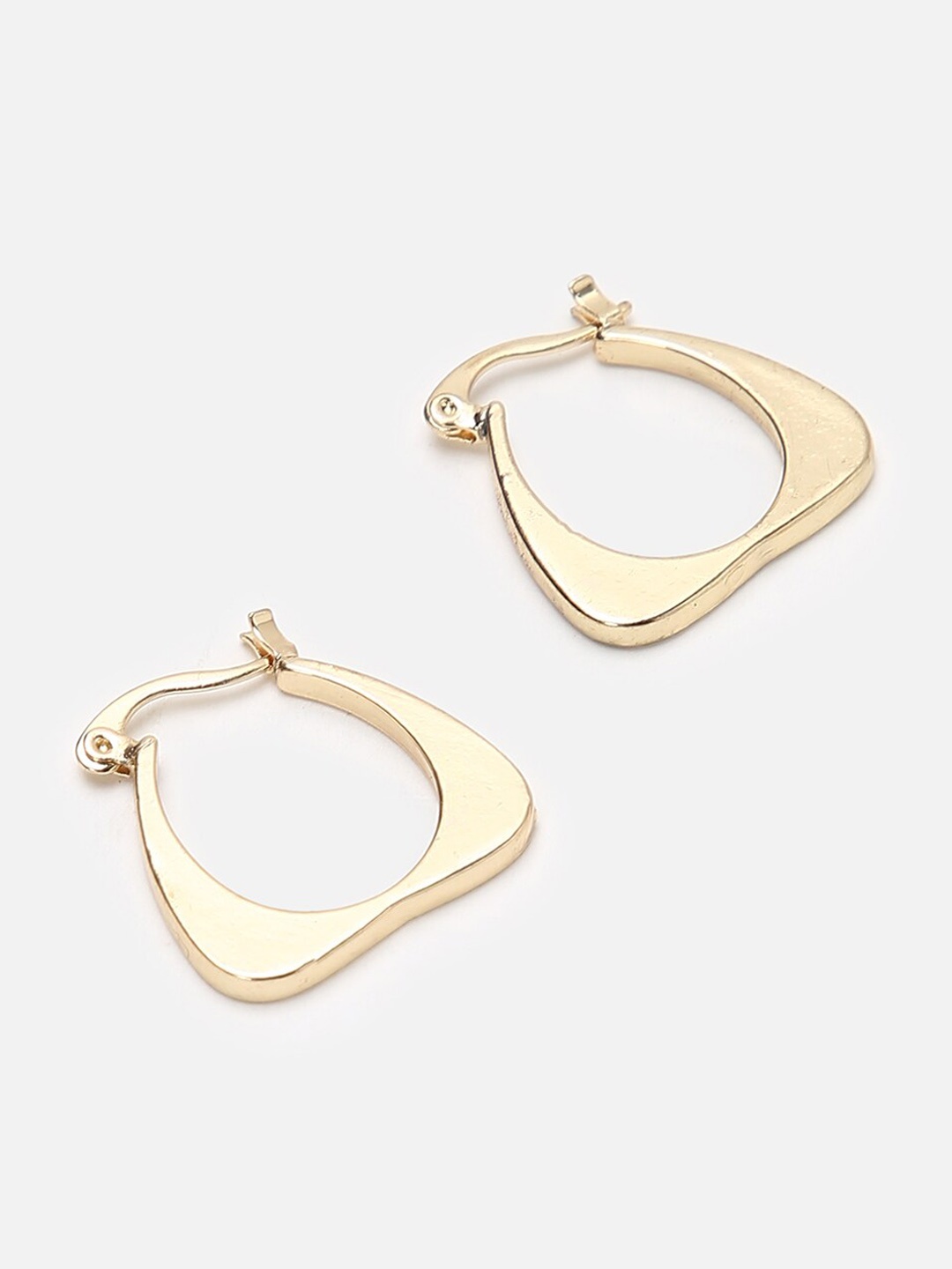 

FOREVER 21 Gold-Plated Contemporary Drop Earrings