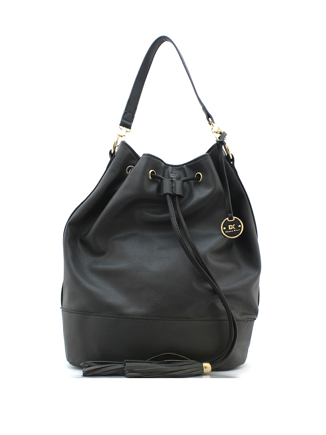 

Diana Korr Black Solid Shoulder Bag