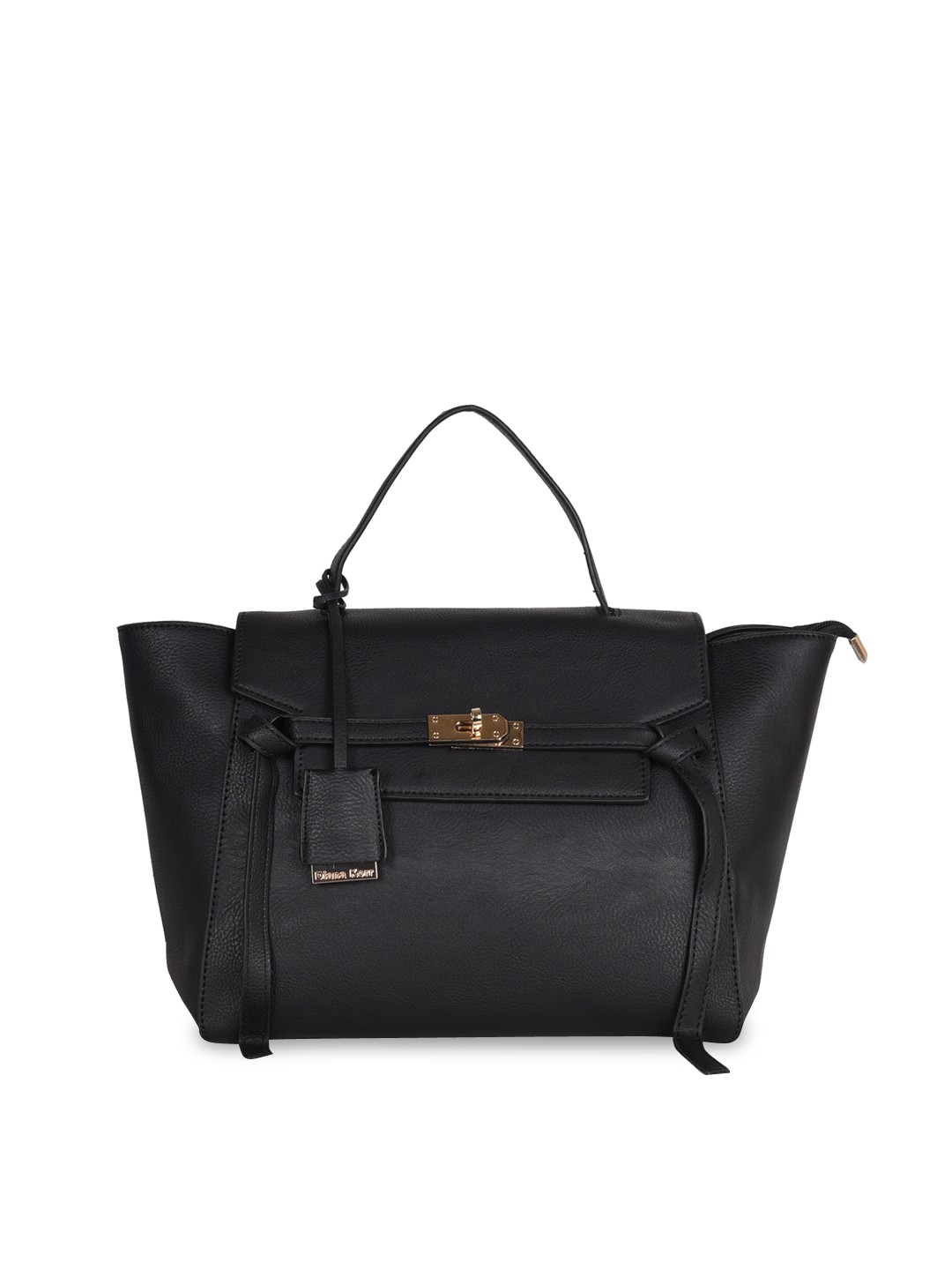 

Diana Korr Black Solid Handheld Bag