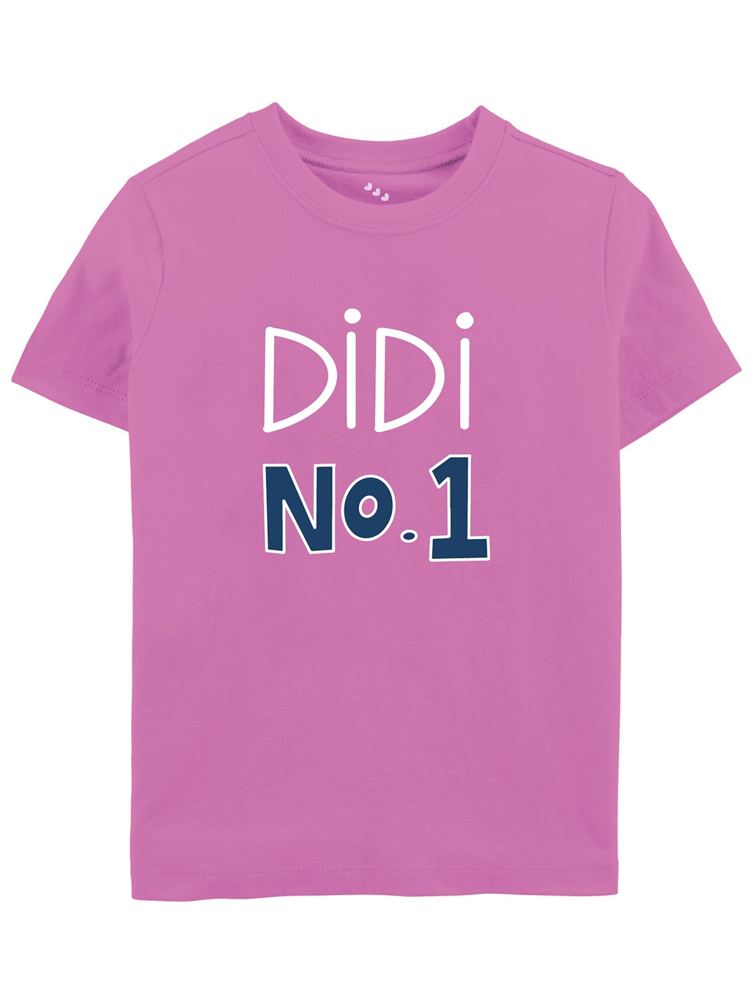 

Zeezeezoo Kids Typography Printed Pure Cotton T-shirt, Pink