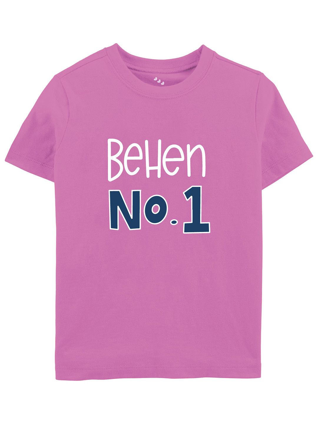 

Zeezeezoo Kids Typography Printed Pure Cotton T-shirt, Pink