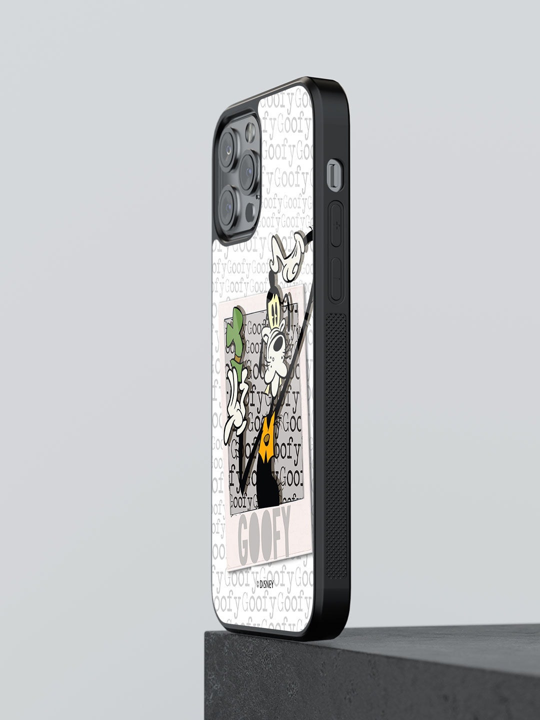 

macmerise iPhone 13 Pro Hello Mr Goofy Design Back Case, White