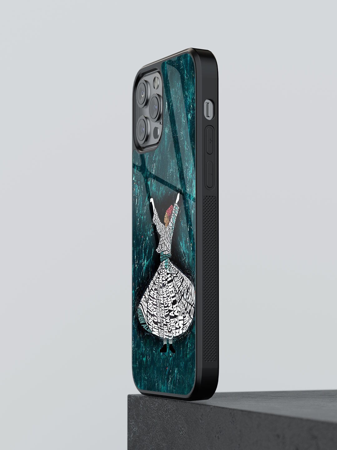

macmerise SM Shukran Allah Design iPhone 13 Pro Phone Back Case, Teal