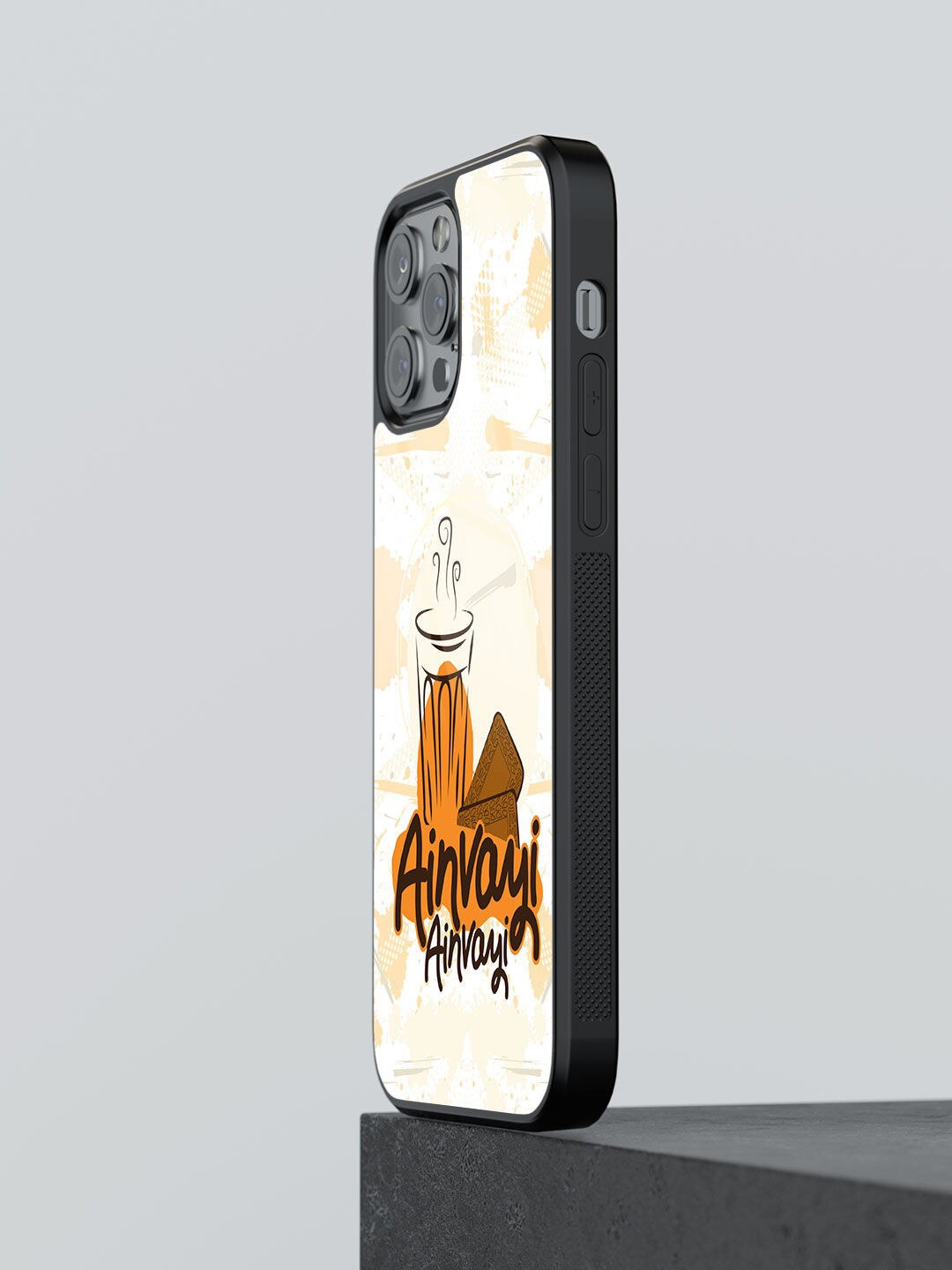 

macmerise Printed SM Ainvayi Ainvayi Design iPhone 13 Pro Back Case, Yellow