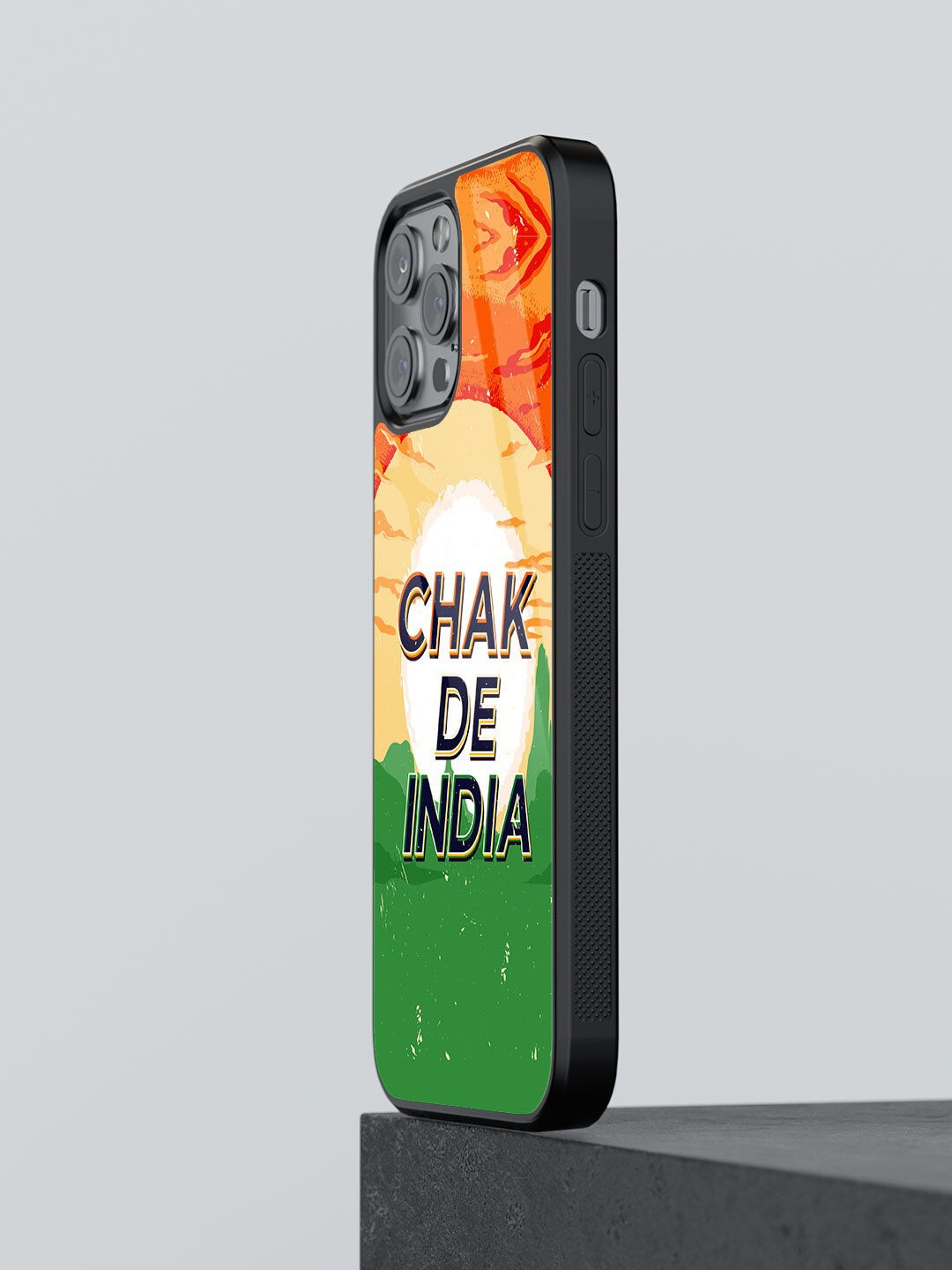 

macmerise Printed SM Chak De India iPhone 13 Pro Phone Back Case, Green