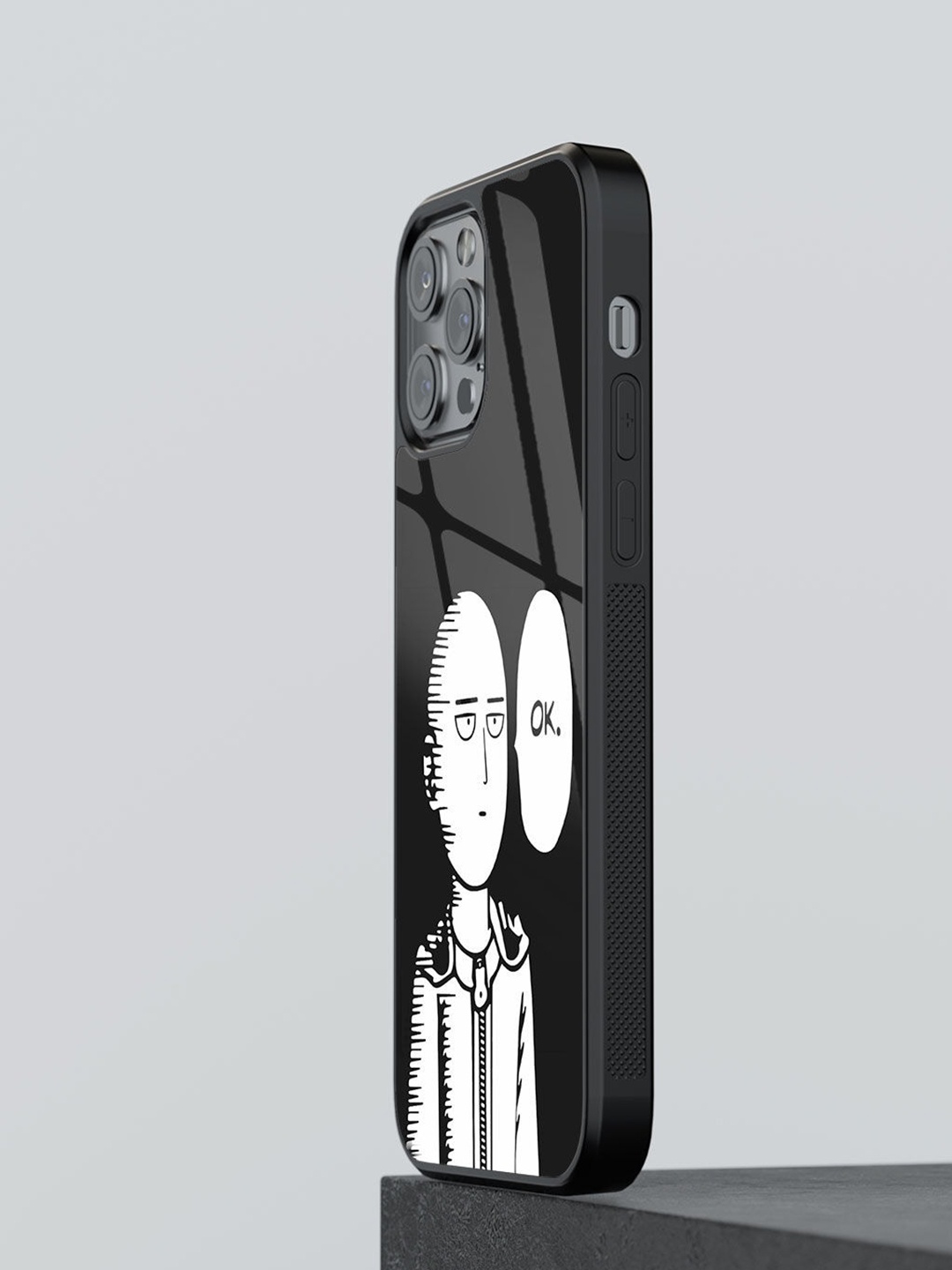 

macmerise Graphic Printed Design iPhone 13 Pro Back Case, Black