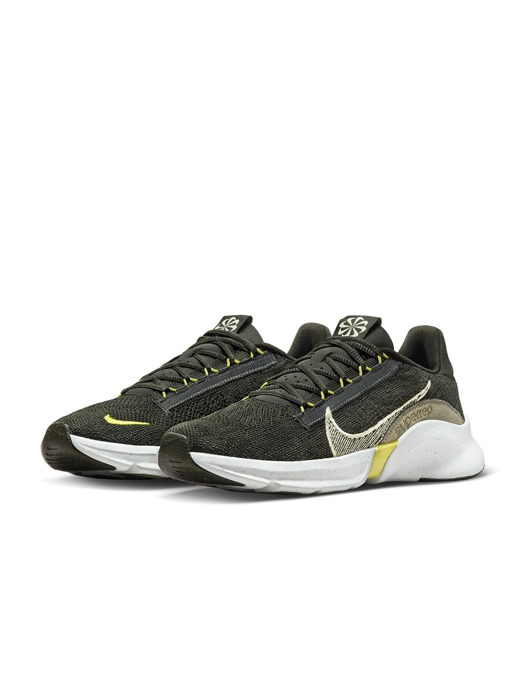 

Nike Men SuperRep Go 3 Next Nature Flyknit Training Shoes, Olive