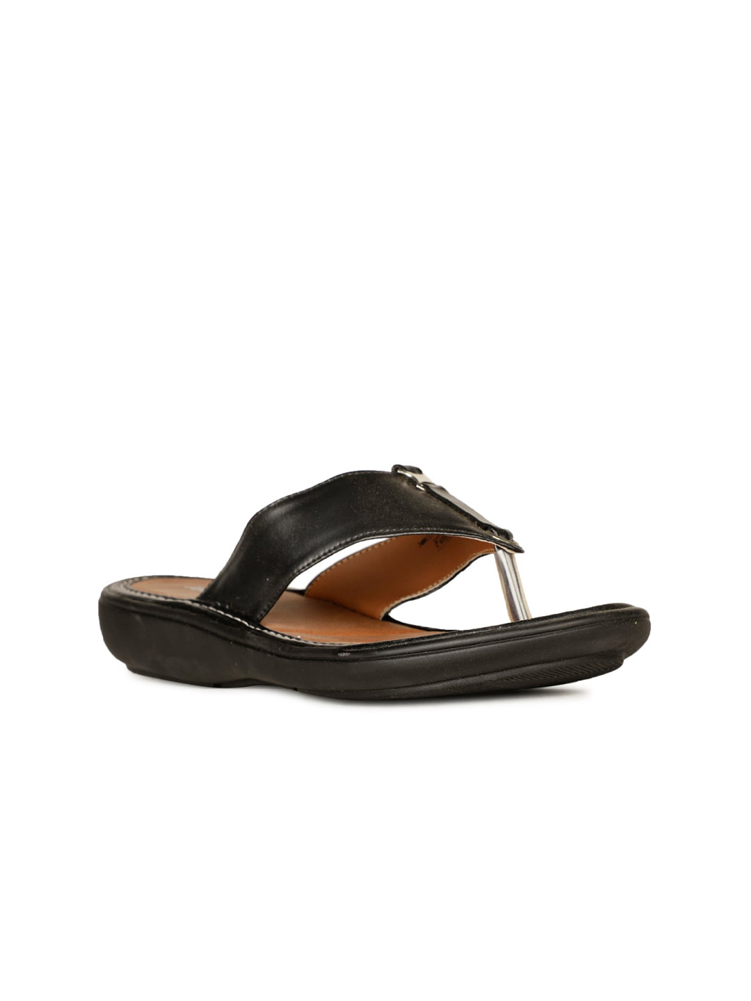 

Bata Open Toe Comfort Heels, Black