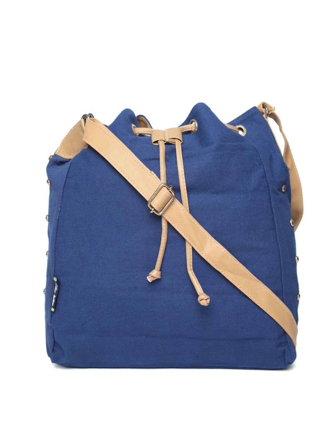 

Kanvas Katha Blue Solid Sling Bag