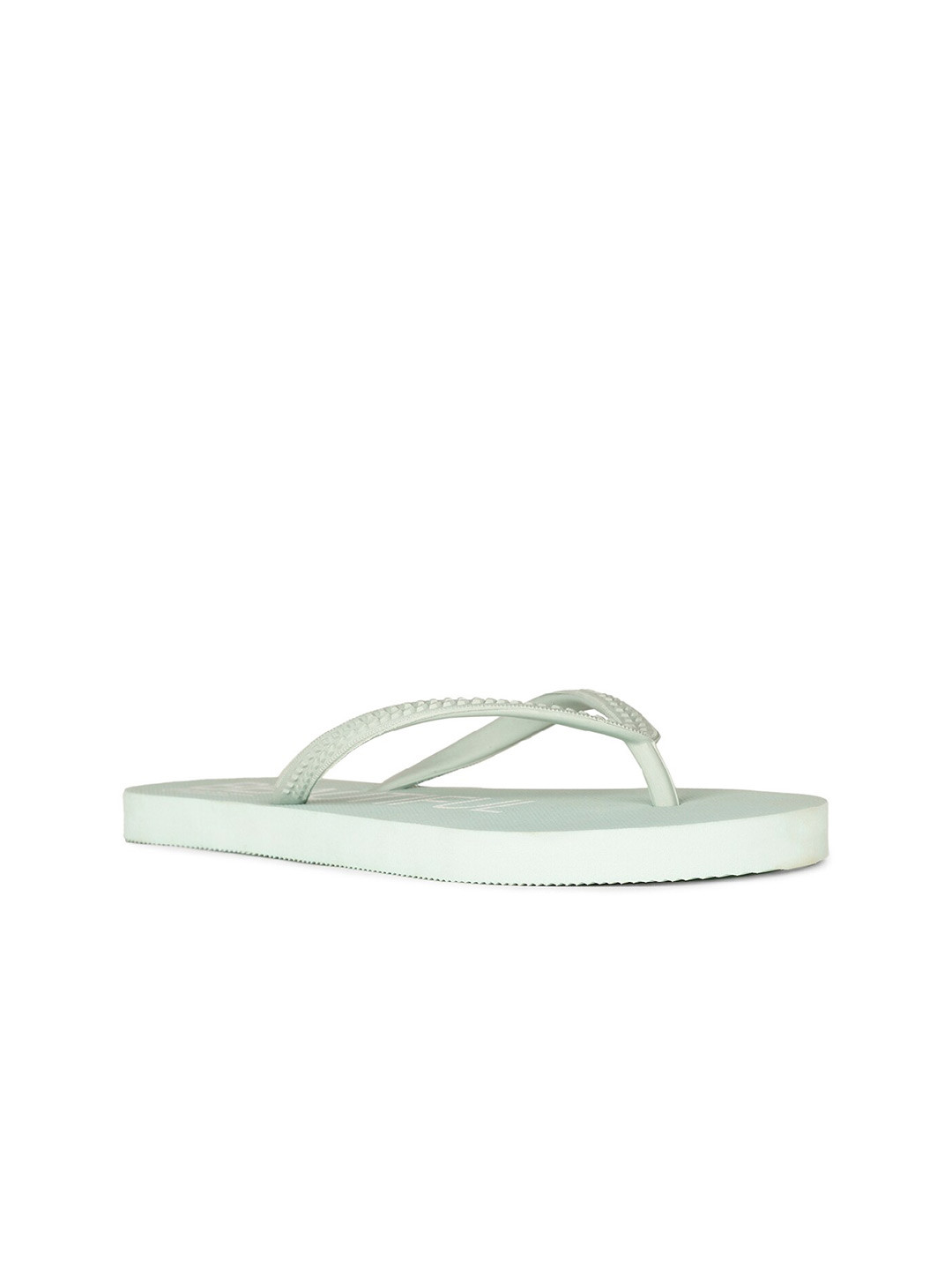

Bata Women Printed Thong Flip-Flops, Sea green