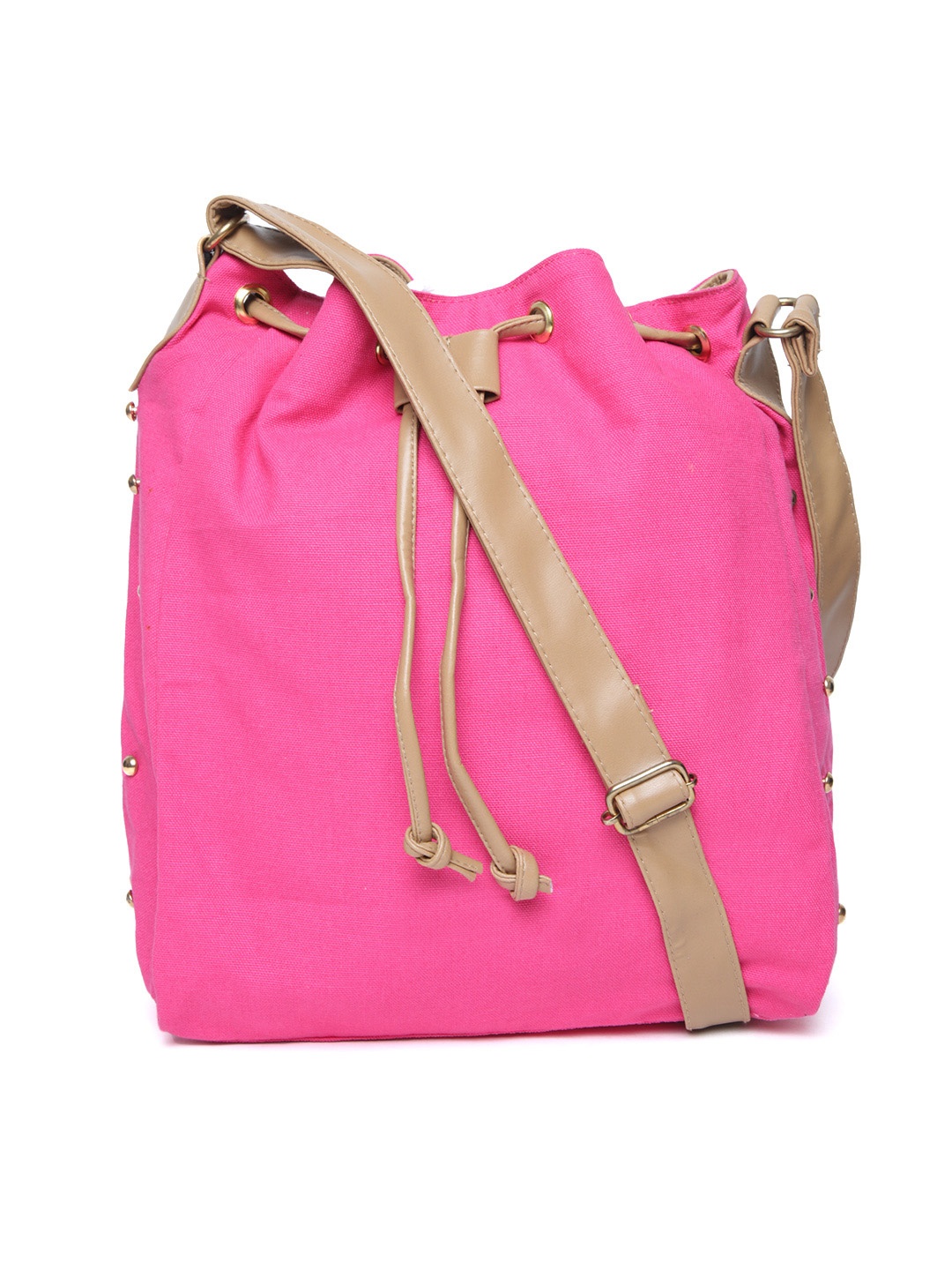 

Kanvas Katha Pink Solid Sling Bag