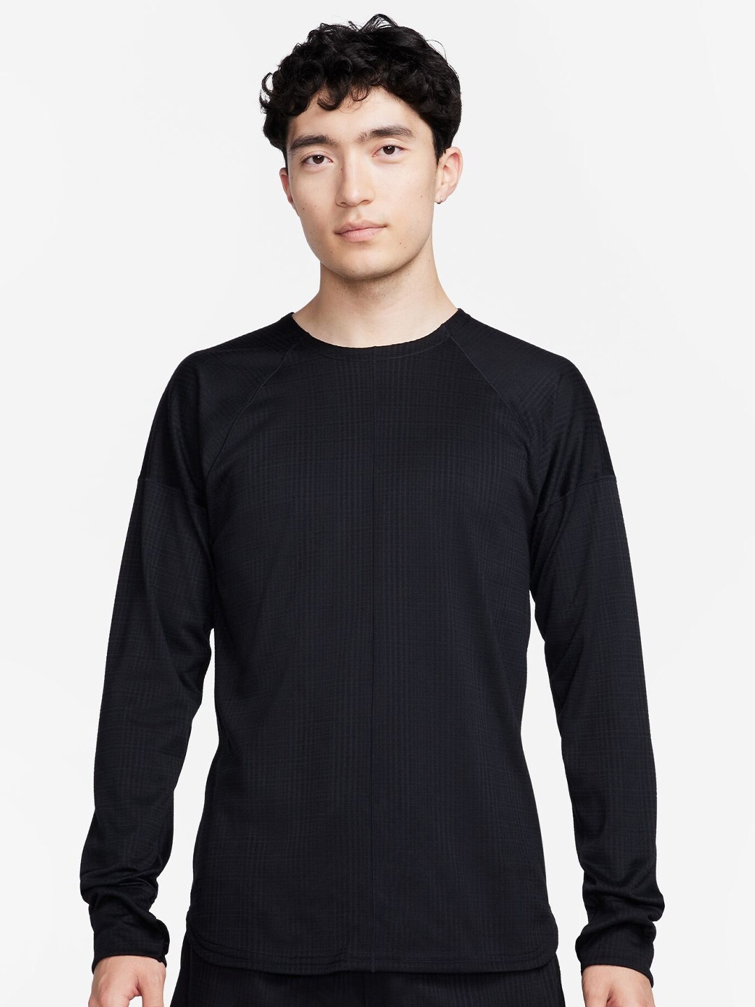 

Nike Yoga Dri-FIT Crew T-Shirt, Black