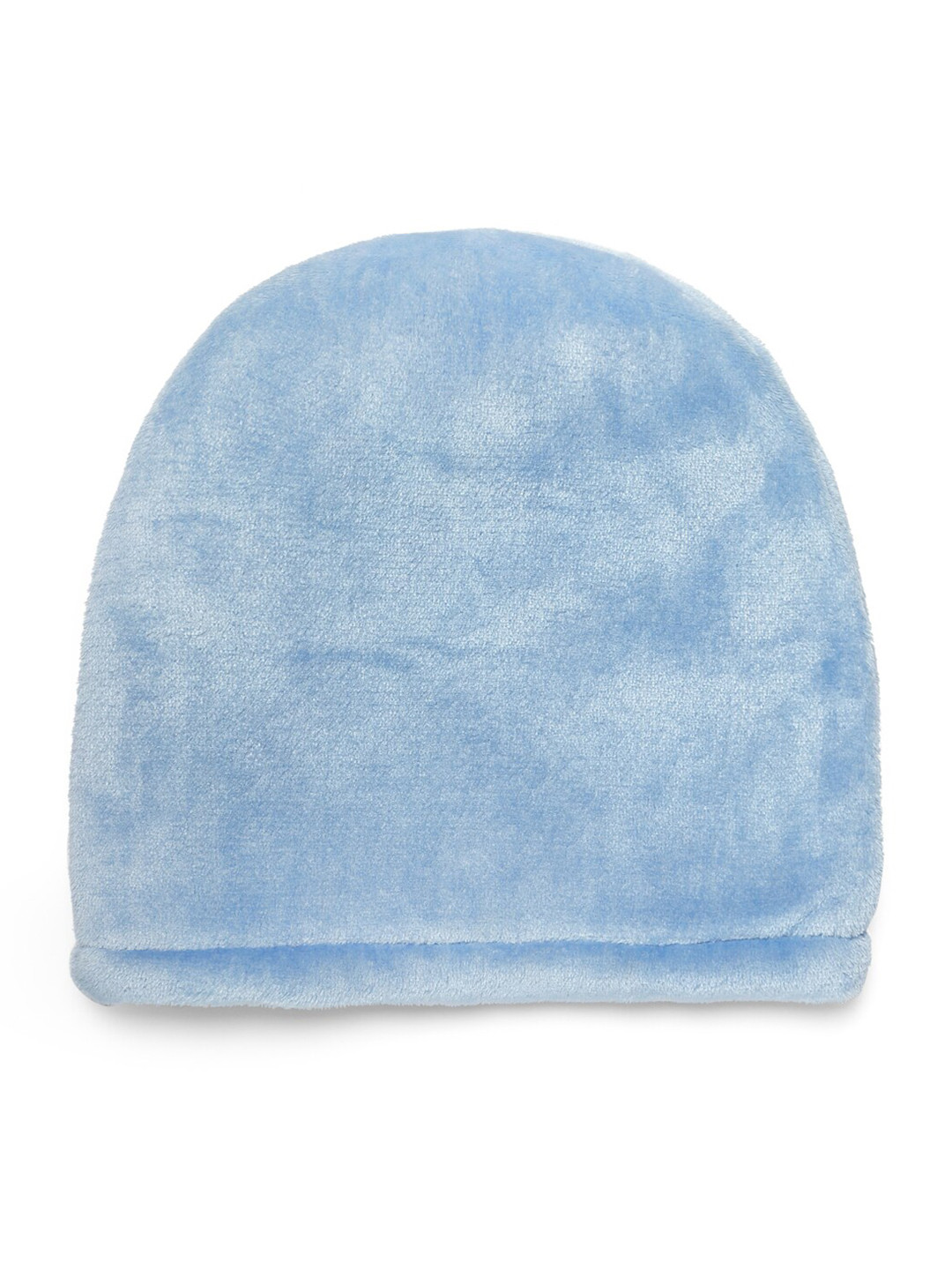

KLOTTHE Women Self Design Woollen Beanie Cap, Blue