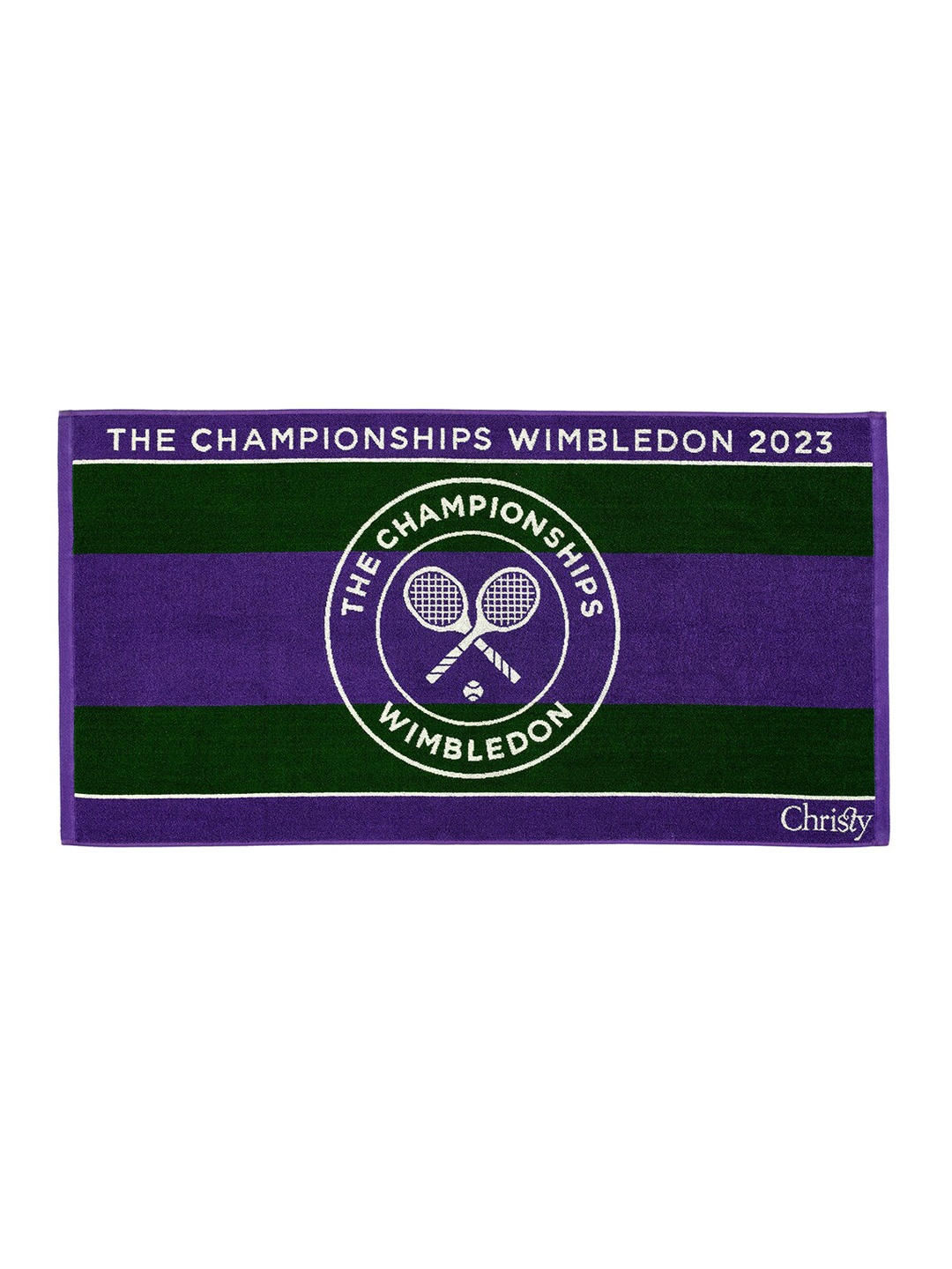 

SPACES Green Striped 500 GSM Pure Cotton Bath Towel
