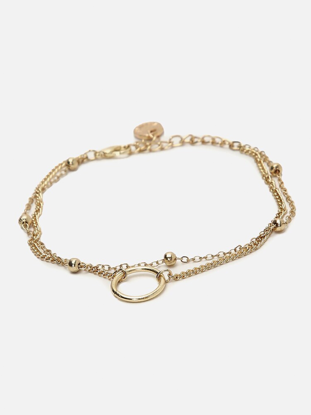 

FOREVER 21 Gold-Toned Silver Link Bracelet