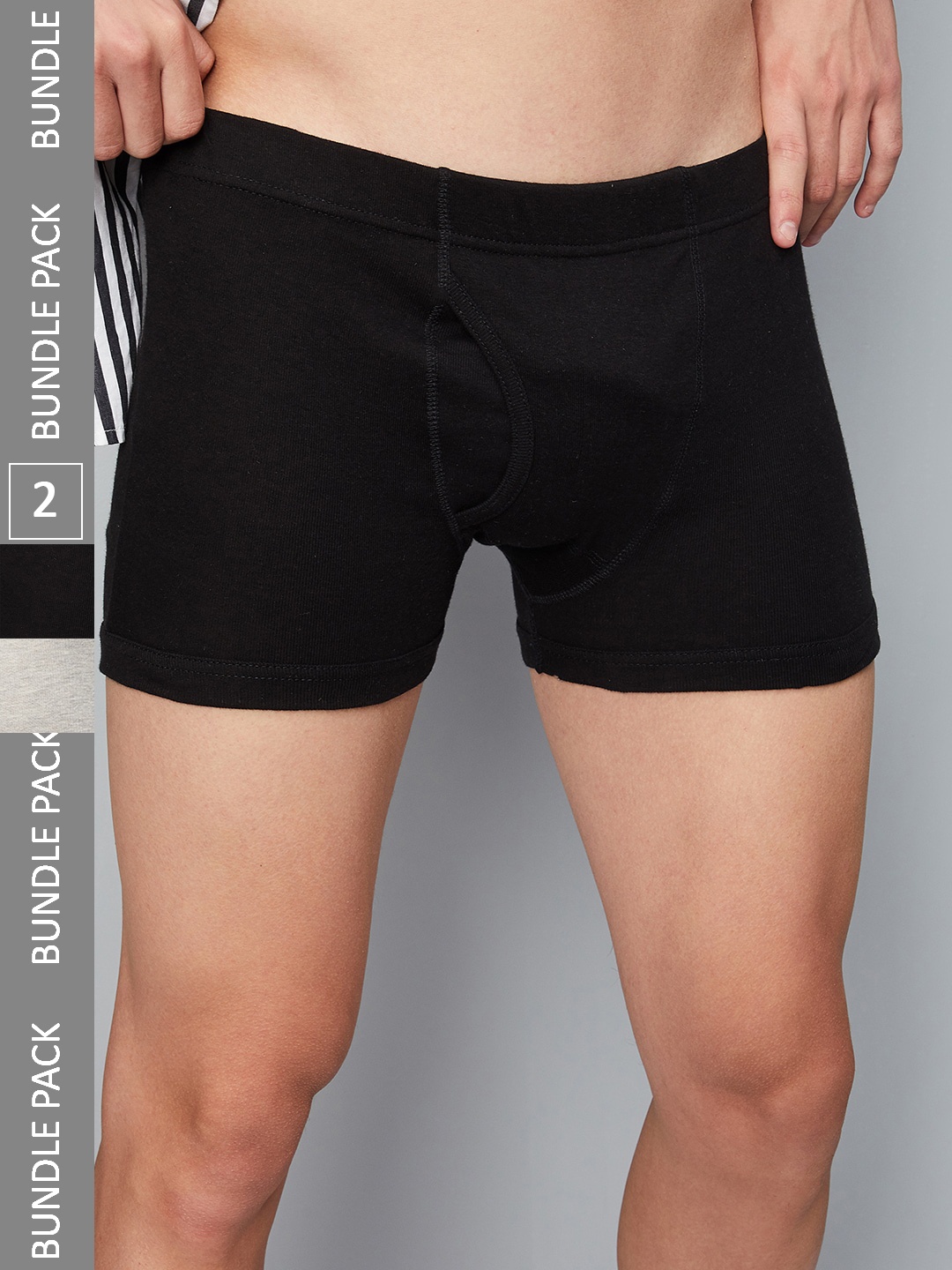 

max Set of 2 Cotton Trunk 1000011554334, Black