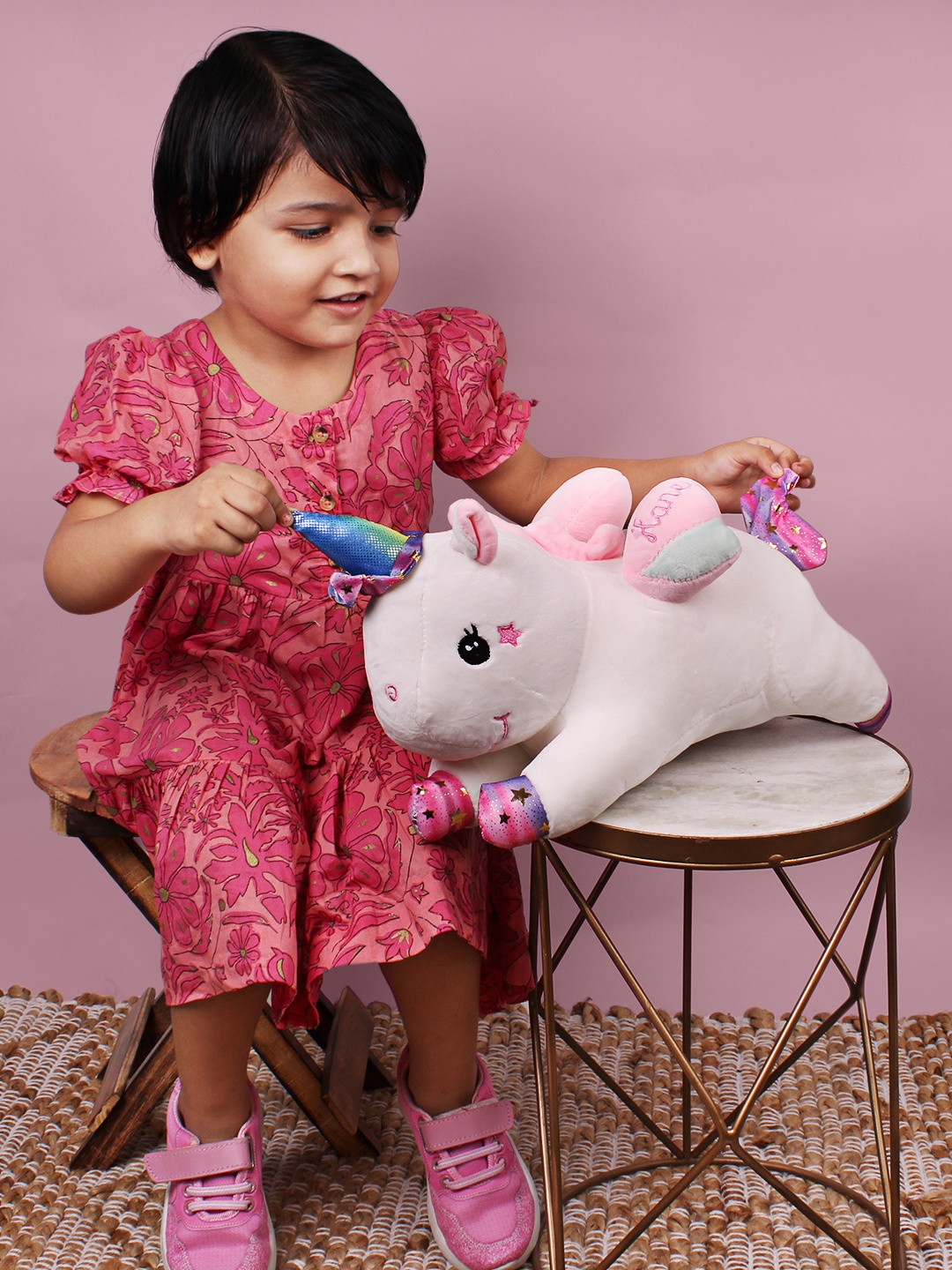 

DukieKooky Kids Honey Unicorn Soft Toy, White