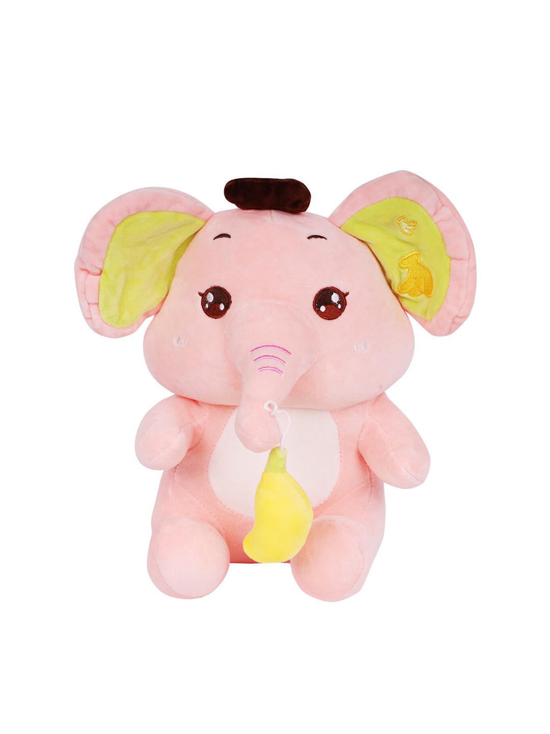 

DukieKooky Kids Super Cute & Adorable Banana Elephant Soft Tot, Pink