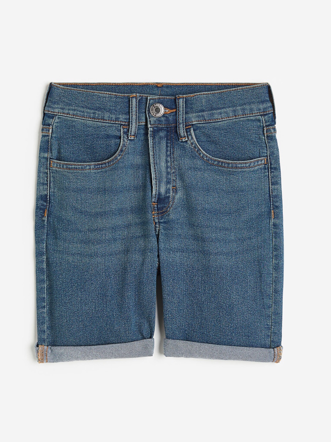 

H&M Boys Slim-Fit Shorts, Blue