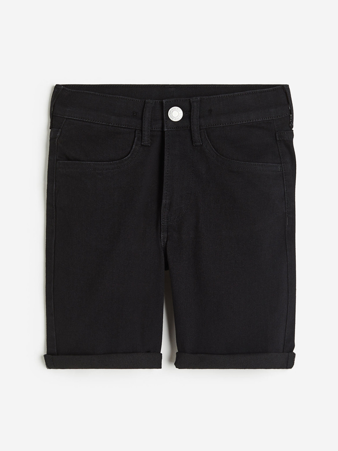 

H&M Boys Slim Fit Shorts, Black