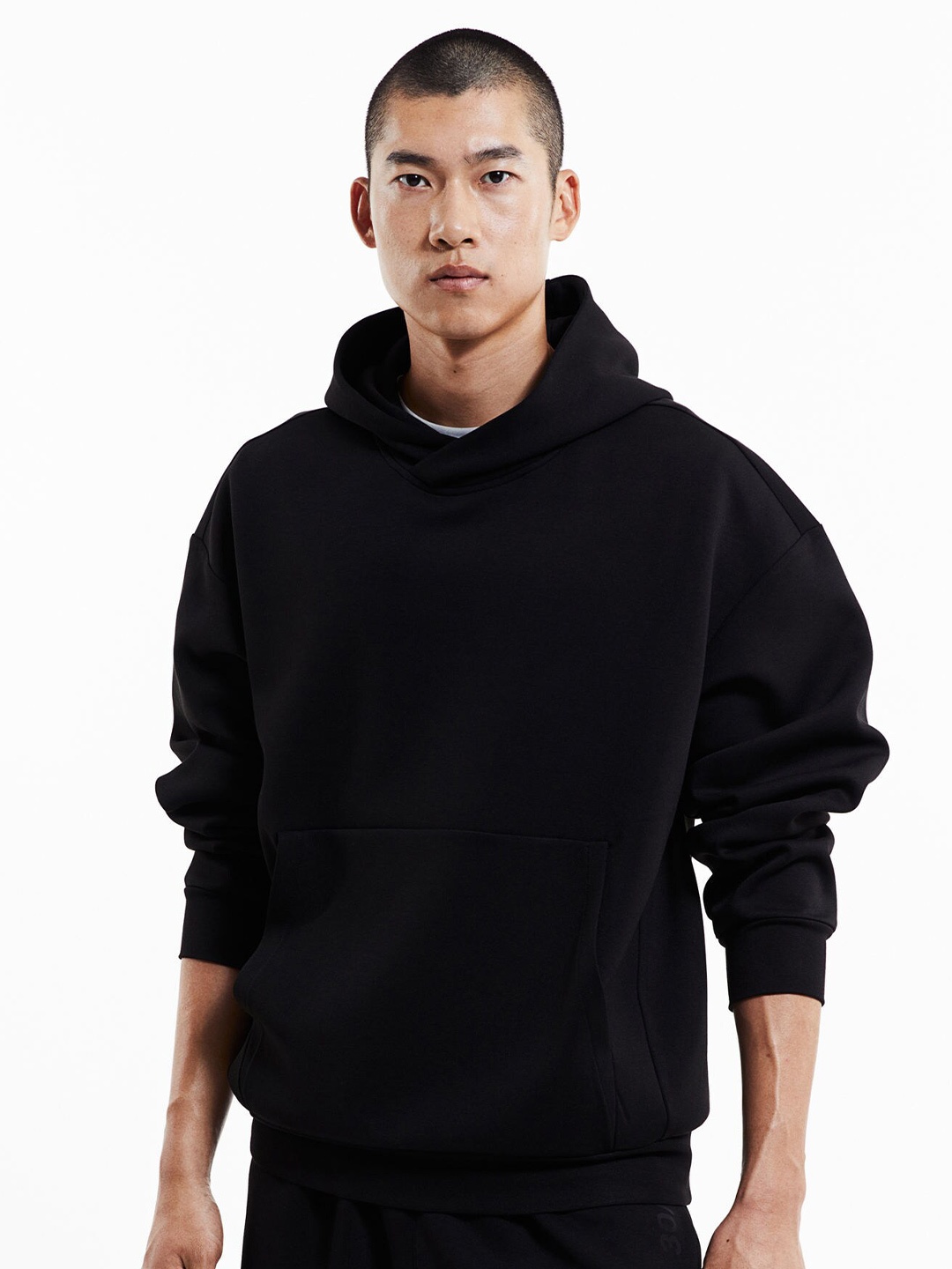 

H&M DryMove Sports Hoodie, Black