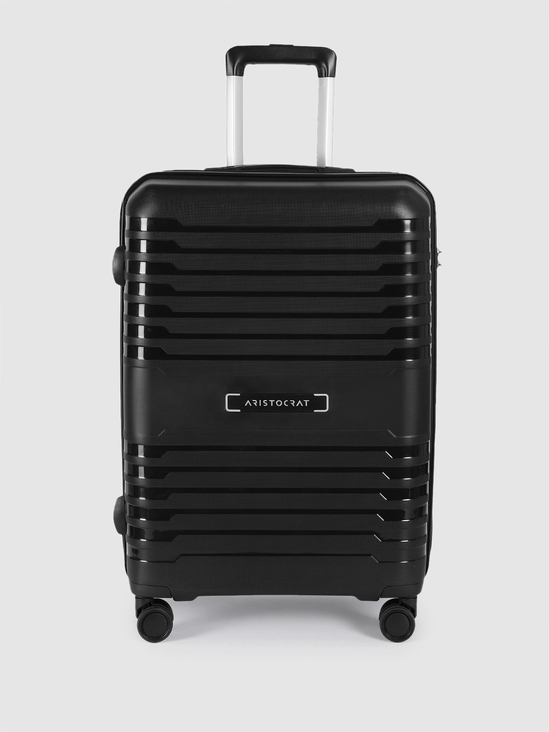 

Aristocrat Harbor 8W Medium Trolley Suitcase, Black