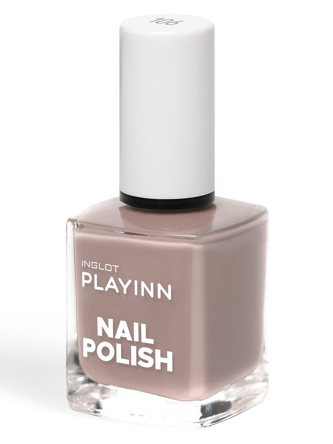 

INGLOT Playinn Quick Dry Matte Nail Polish 15ml - Toffy106, Camel brown