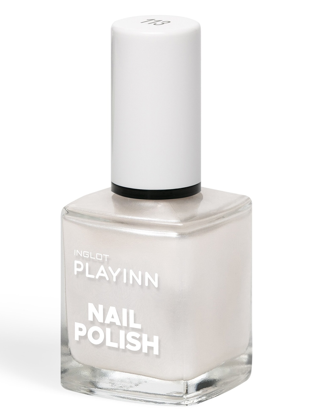 

INGLOT Play Inn Long Lasting & Quick Drying Nail Polish 15ml - Shade 113, White