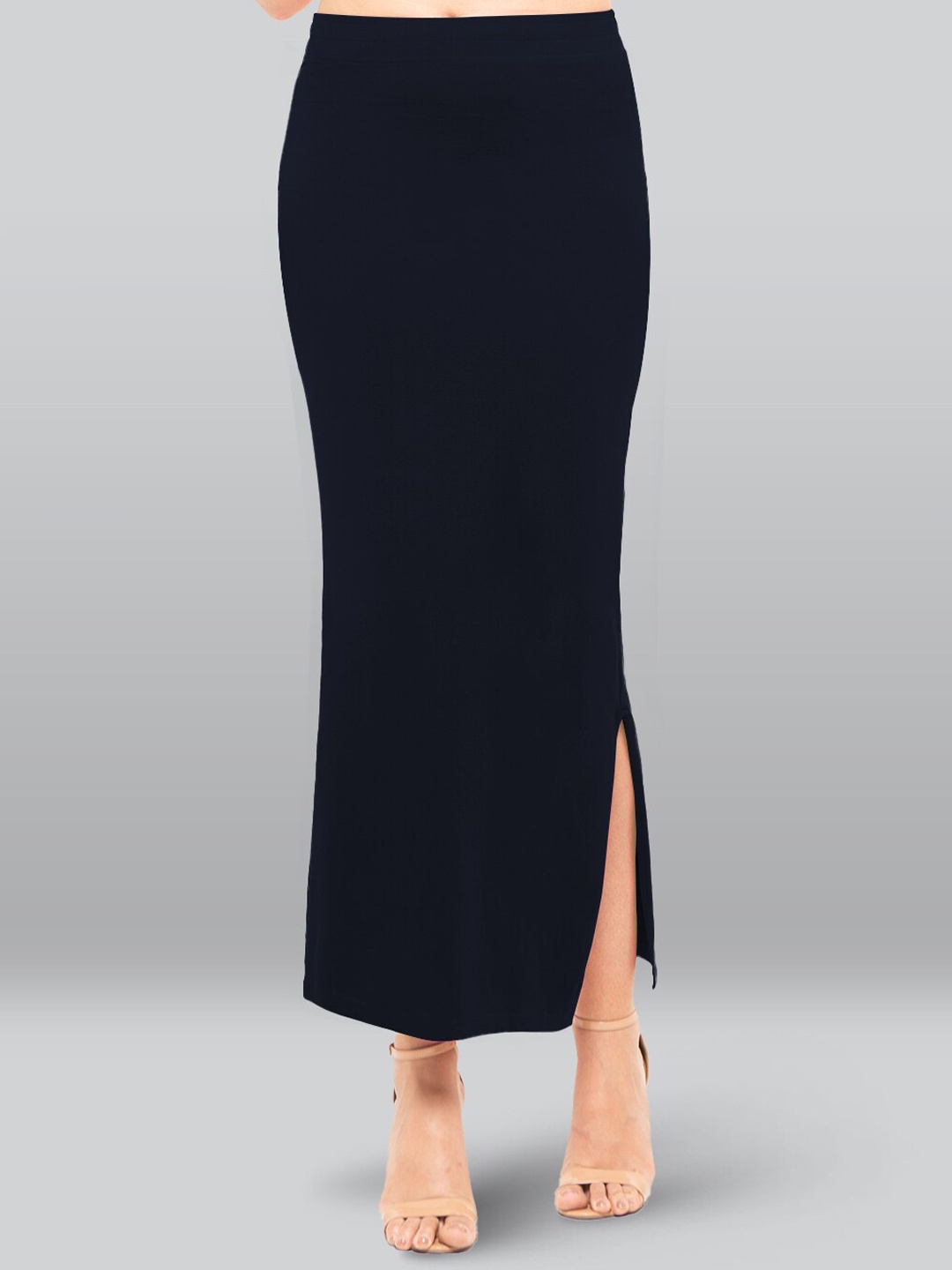 

LYRA Cotton Saree Shapewear, Navy blue