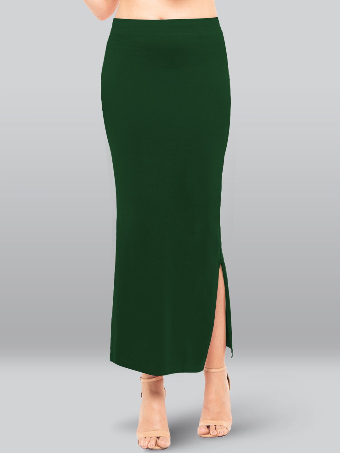 

LYRA Cotton Saree Shapewear, Green